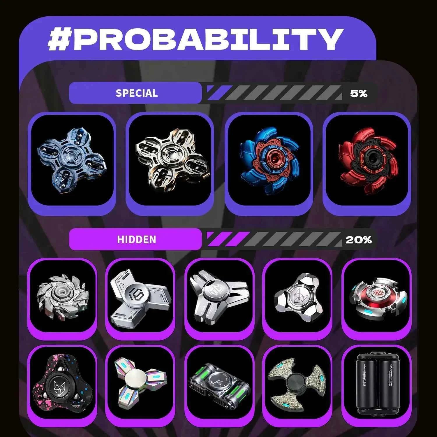 EDC Fidget Spinner Box - EDC GATEWAY