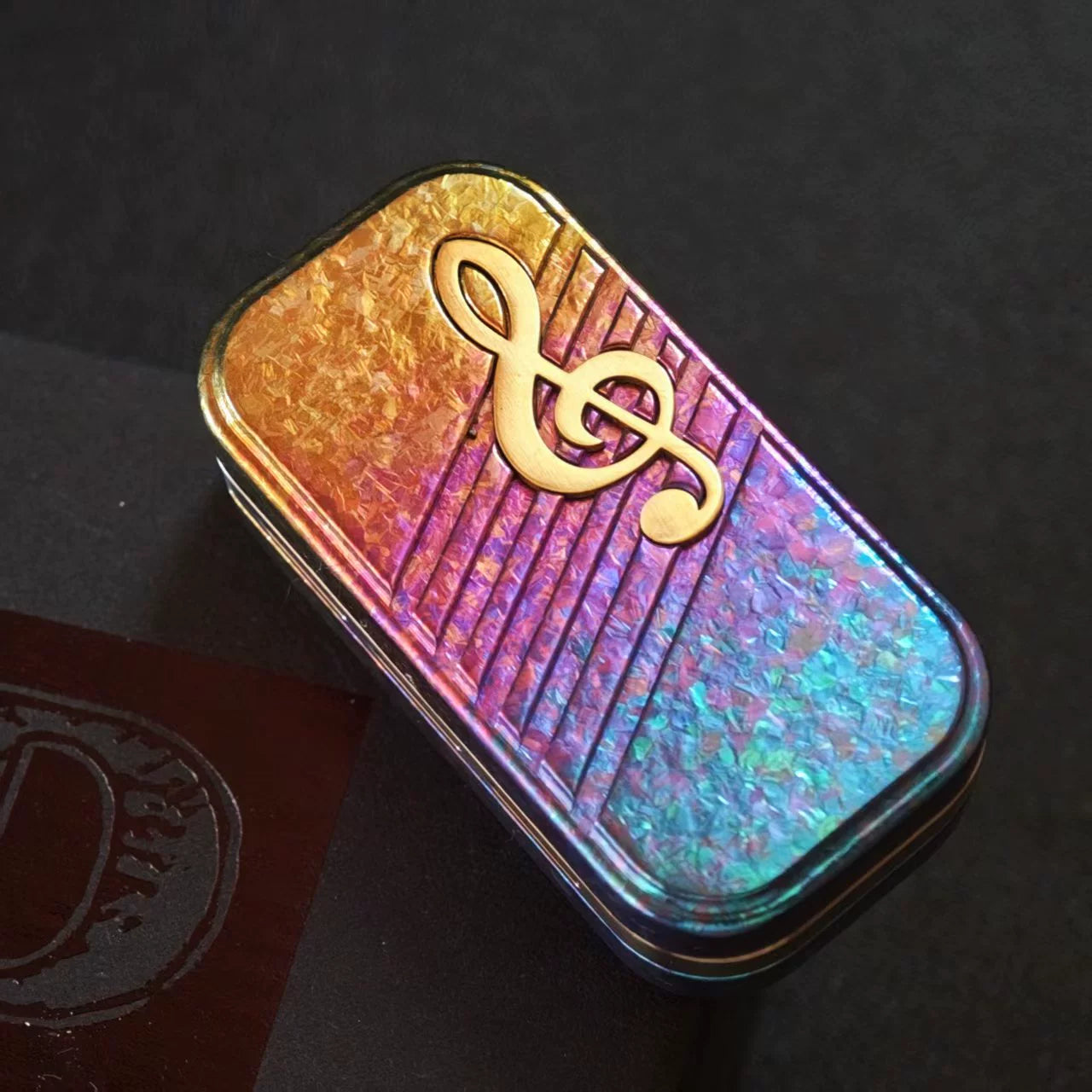 Iridescent Tuning Fork Slider