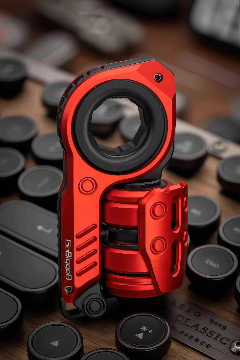 GoBiggeR, Sinian, Fidget Slider 未使用未開封 Sinian Fidget Slider - Titanium Multi-Mode EDC Toy | Gobigger